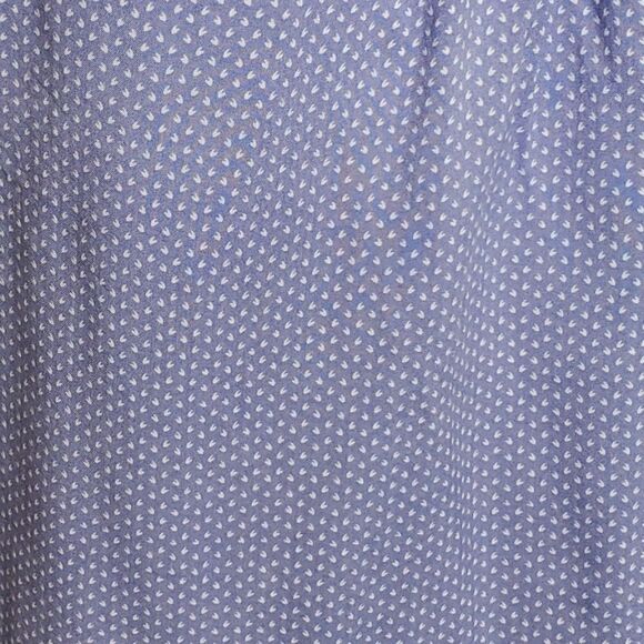 EDEN SOCIETY top Finnigan twist back blue sleeveless rayon M - Picture 7 of 8